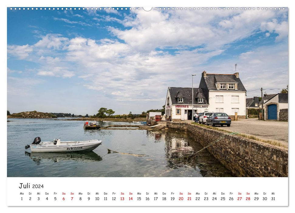 Unterwegs im Morbihan (CALVENDO Premium Wandkalender 2024)