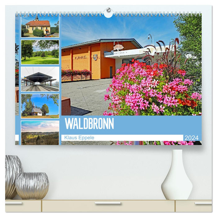 Waldbronn (CALVENDO Premium Wandkalender 2024)