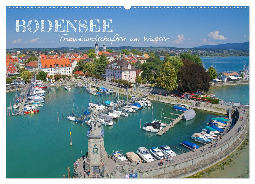 Bodensee - Traumlandschaften am Wasser (CALVENDO Wandkalender 2024)