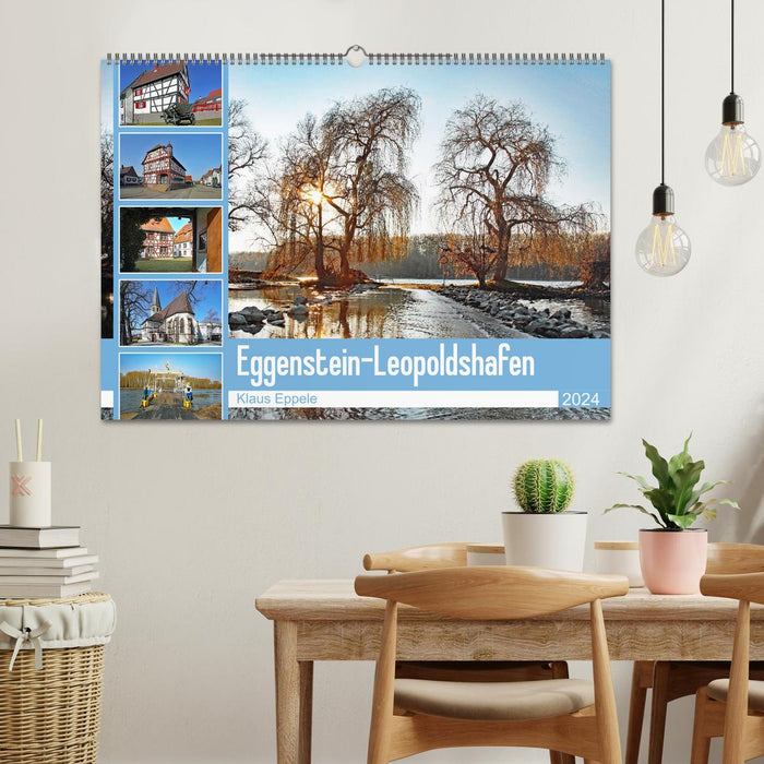 Eggenstein-Leopoldshafen (CALVENDO Wandkalender 2024)