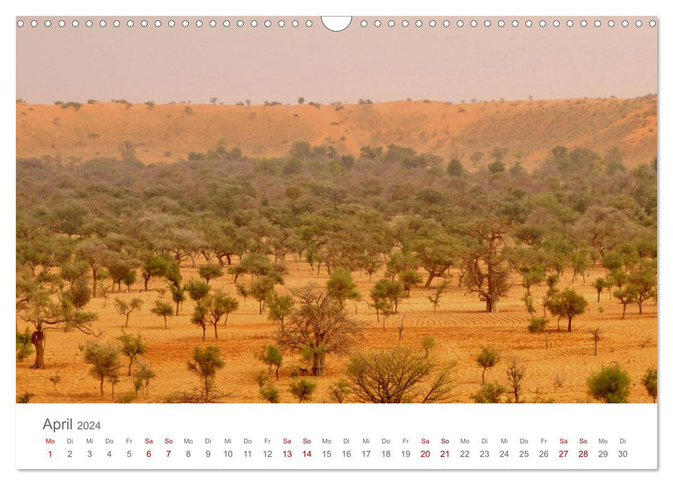 Mali - Dogonland - Weltkultur- und Weltnaturerbe (CALVENDO Wandkalender 2024)