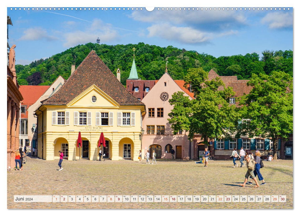 Freiburg im Breisgau Impressionen (CALVENDO Wandkalender 2024)