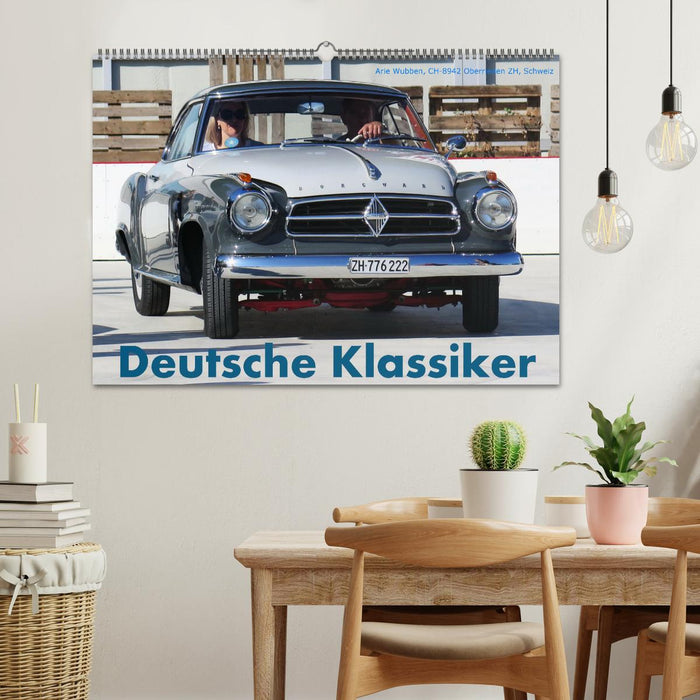 Deutsche Klassiker (CALVENDO Wandkalender 2024)