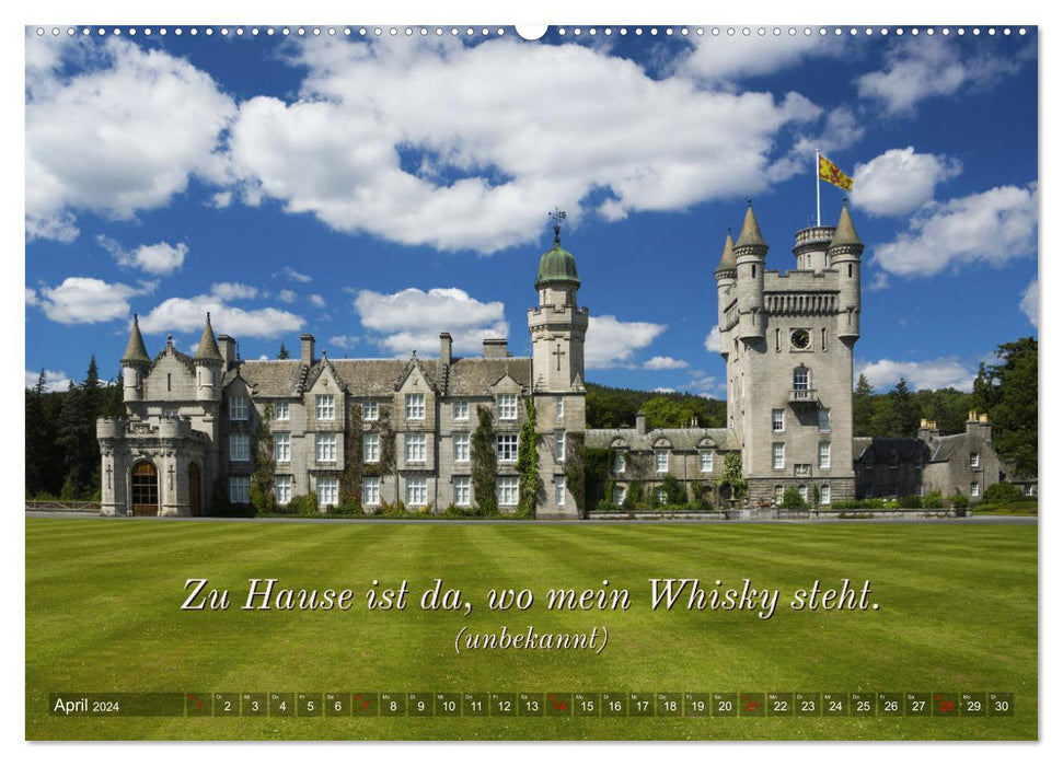 Whisky-Sprüche (CALVENDO Premium Wandkalender 2024)