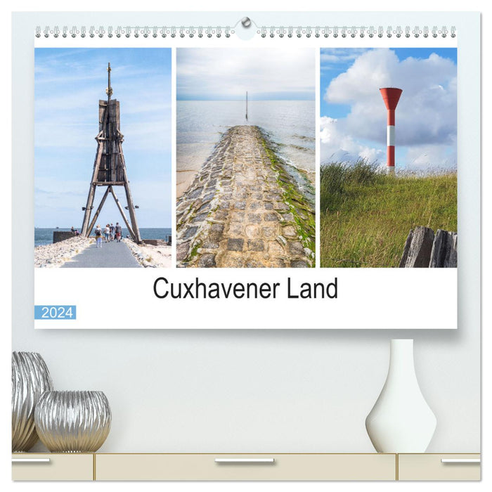 Cuxhavener Land (CALVENDO Premium Wandkalender 2024)
