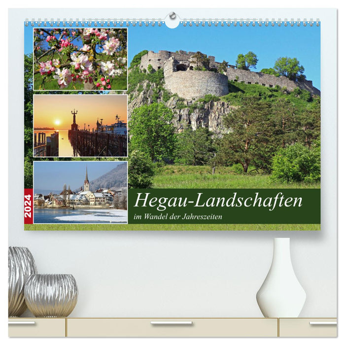 Hegau-Landschaften (CALVENDO Premium Wandkalender 2024)