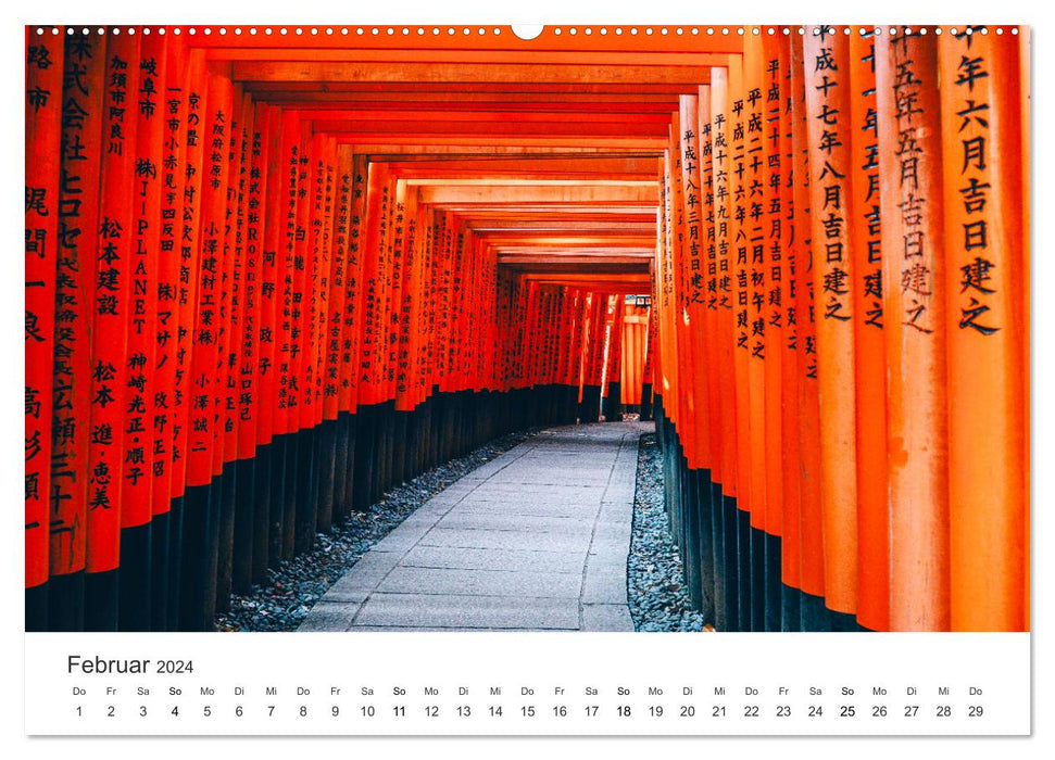 Japan - Land der Kontraste (CALVENDO Premium Wandkalender 2024)