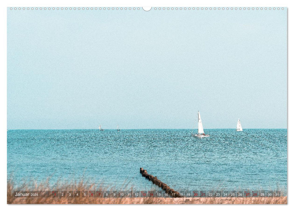 Kühlungsborn - Die Sonnenseite der Ostsee (CALVENDO Premium Wandkalender 2024)