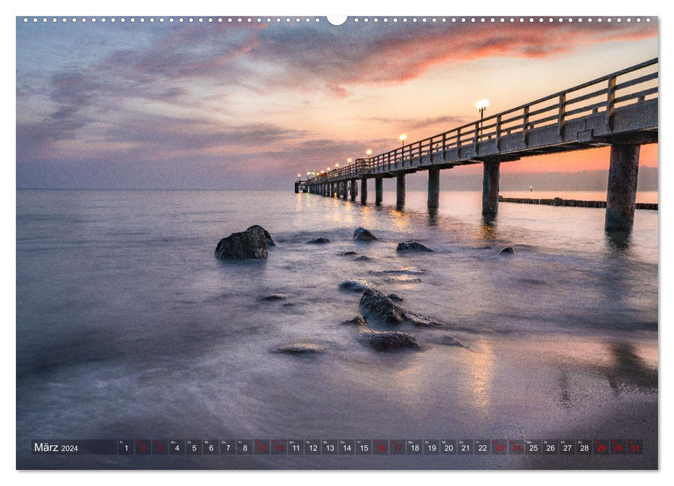 Kühlungsborn - Die Sonnenseite der Ostsee (CALVENDO Premium Wandkalender 2024)