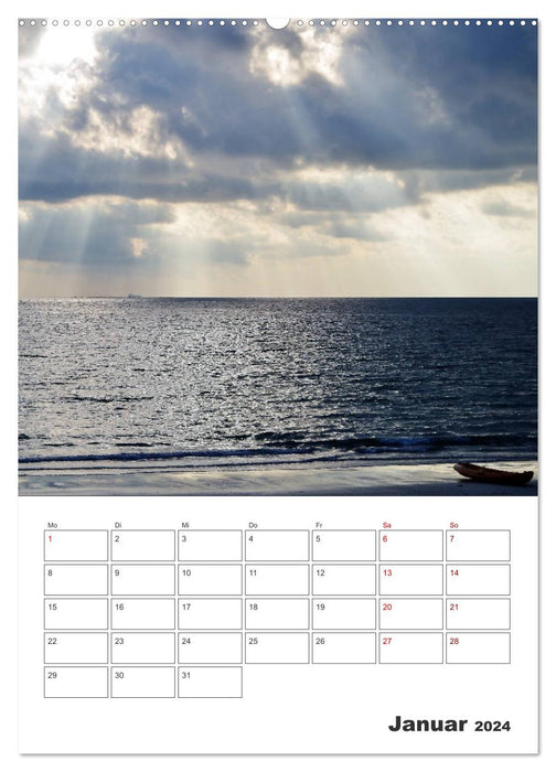 Farben am Meer (CALVENDO Premium Wandkalender 2024)