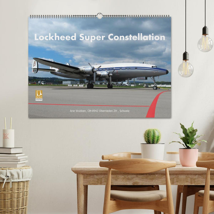 Lockheed Super Constellation HB-RSC (CALVENDO Wandkalender 2024)