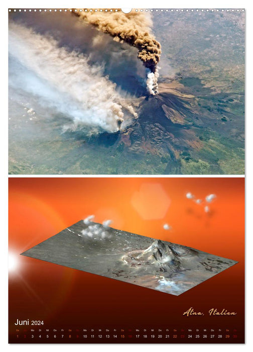 Vulkane - Faszination Vulkanismus (CALVENDO Premium Wandkalender 2024)