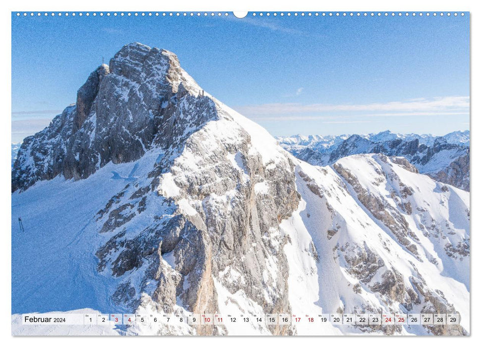 Dachstein und Schladminger Tauern (CALVENDO Premium Wandkalender 2024)