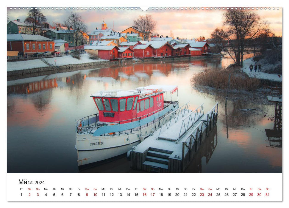 Finnland - Eine bezaubernde Reise in den Norden. (CALVENDO Wandkalender 2024)