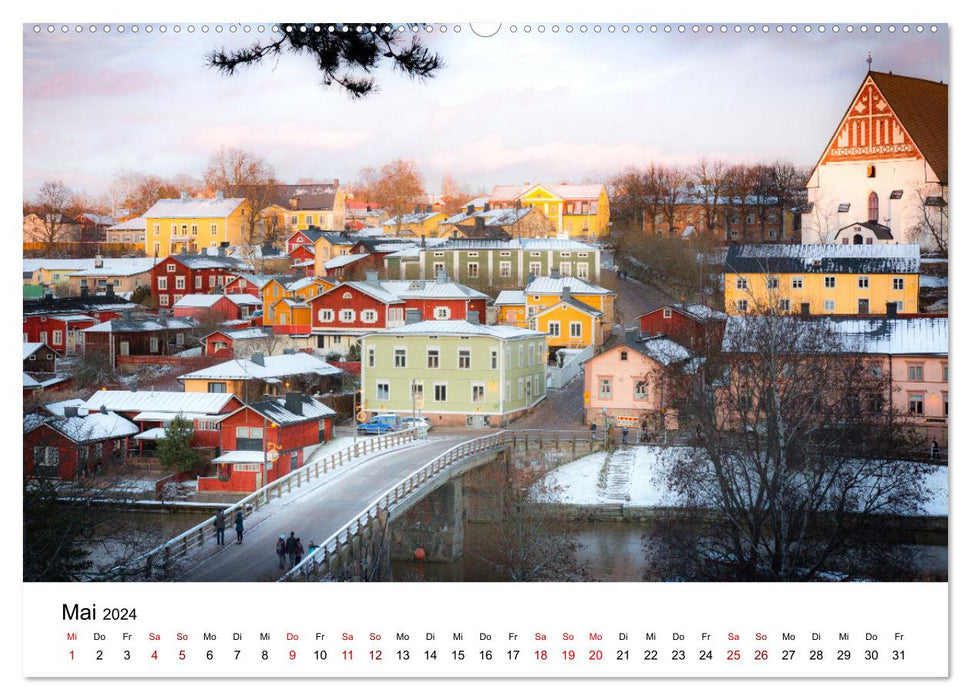 Finnland - Eine bezaubernde Reise in den Norden. (CALVENDO Wandkalender 2024)