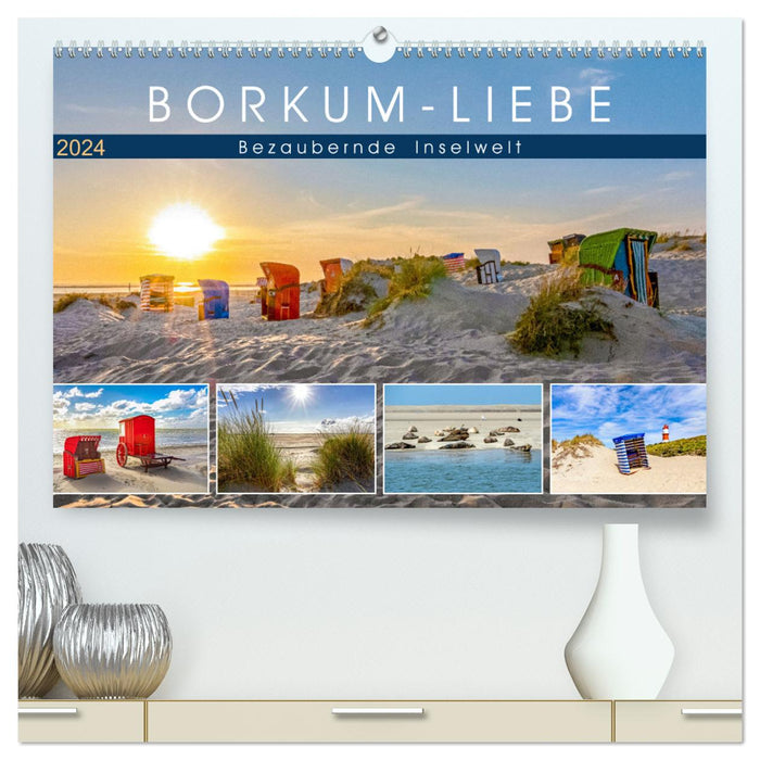 BORKUM-LIEBE (CALVENDO Premium Wandkalender 2024)