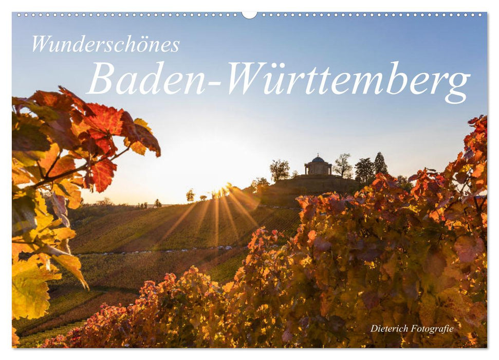 Wunderschönes Baden-Württemberg (CALVENDO Wandkalender 2024)