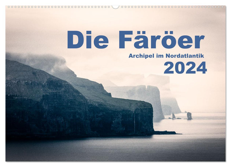 Färöer Archipel im Nordatlantik (CALVENDO Wandkalender 2024)