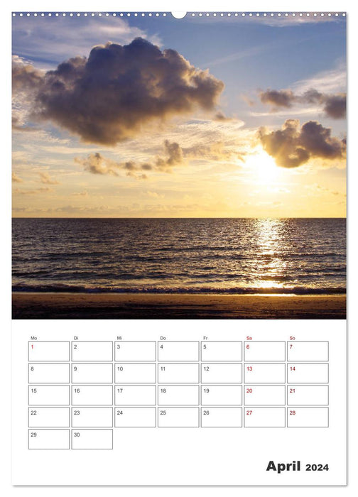 Farben am Meer (CALVENDO Wandkalender 2024)
