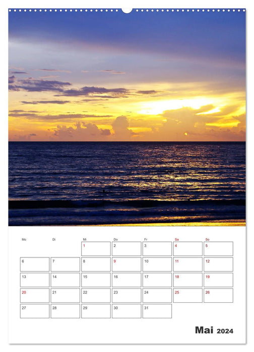 Farben am Meer (CALVENDO Wandkalender 2024)