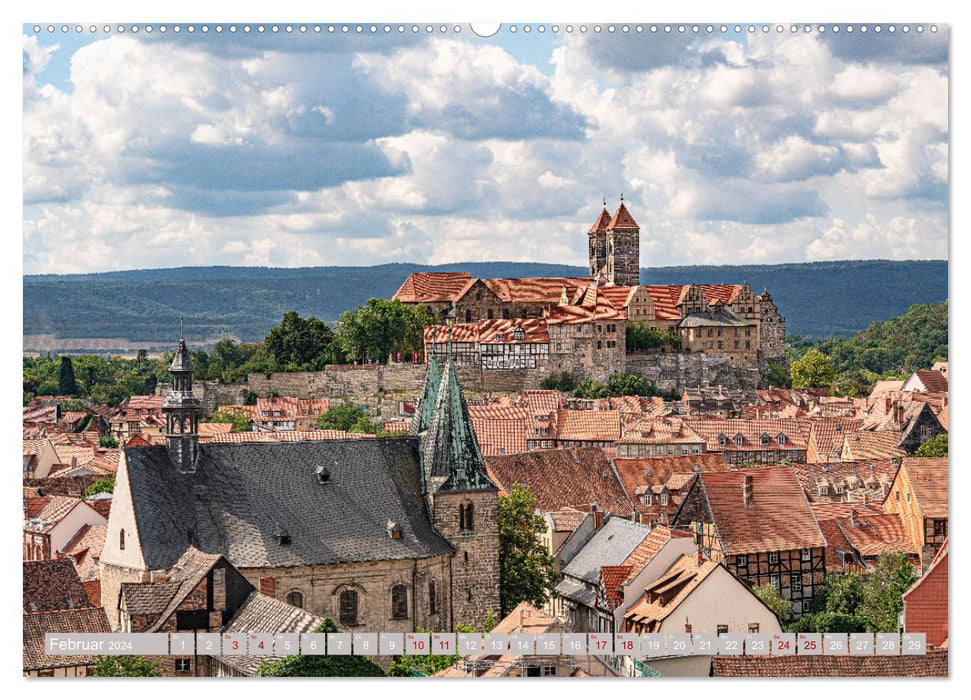 Quedlinburg-1000 Jahre Geschichte (Teil 2) (CALVENDO Wandkalender 2024)