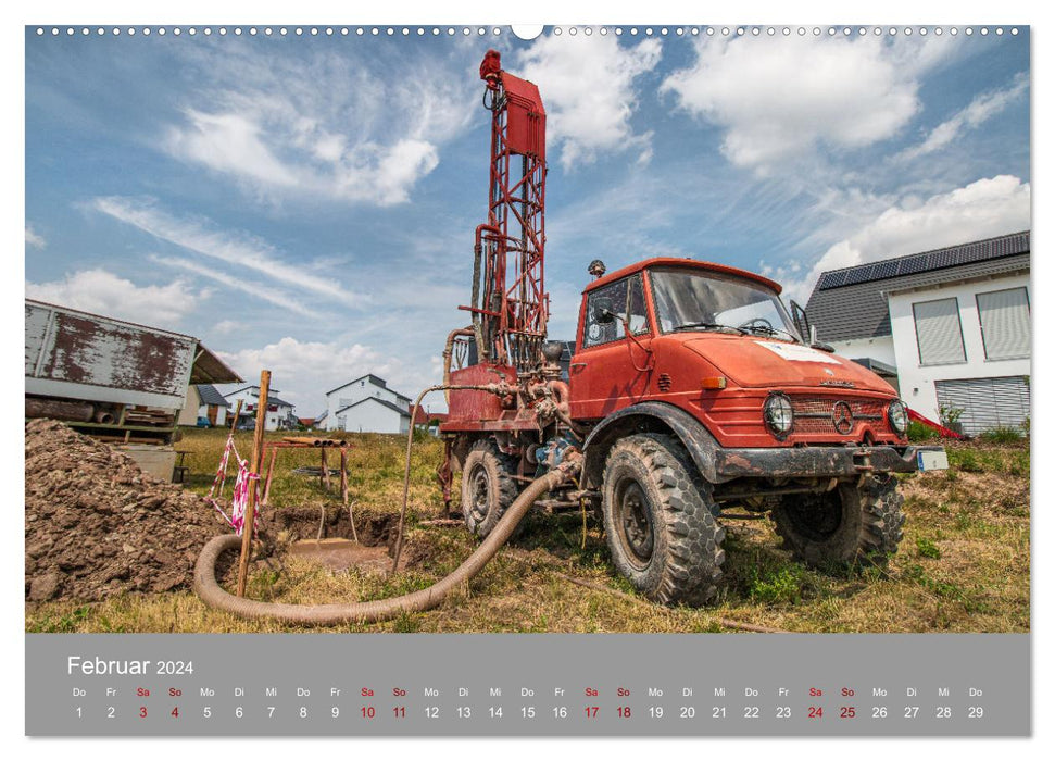 Youngtimer Landtechnik (CALVENDO Premium Wandkalender 2024)