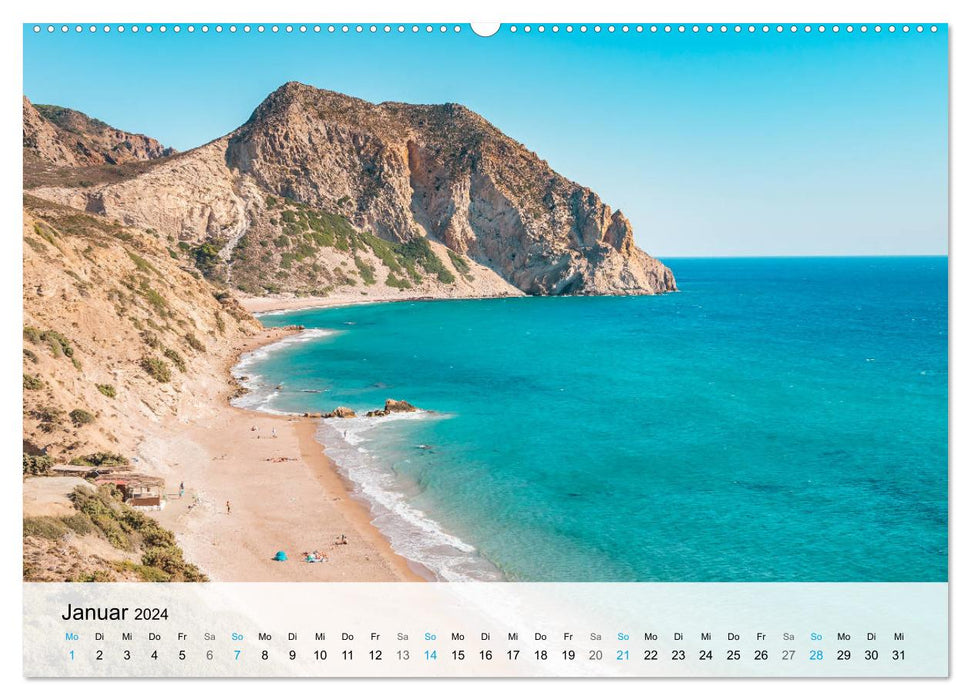 Kos - Insel des Hippokrates (CALVENDO Premium Wandkalender 2024)