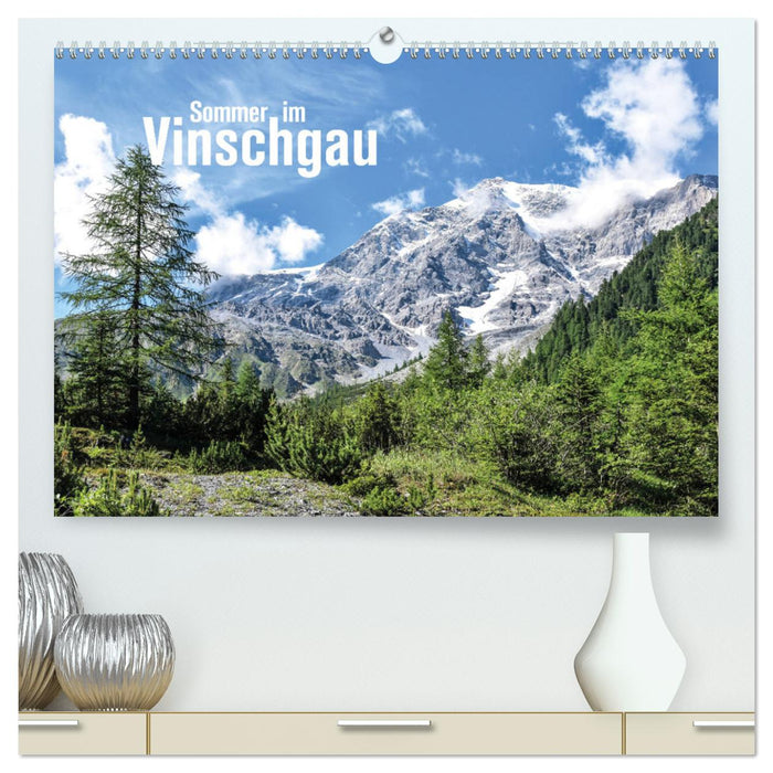 Sommer im Vinschgau (CALVENDO Premium Wandkalender 2024)