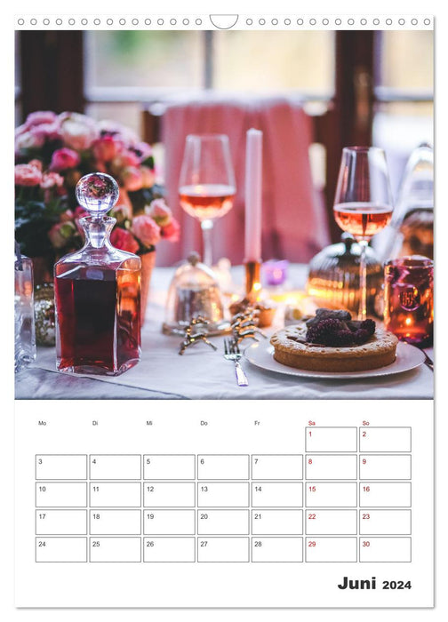 Weinkalender - für Kenner und Genießer (CALVENDO Wandkalender 2024)