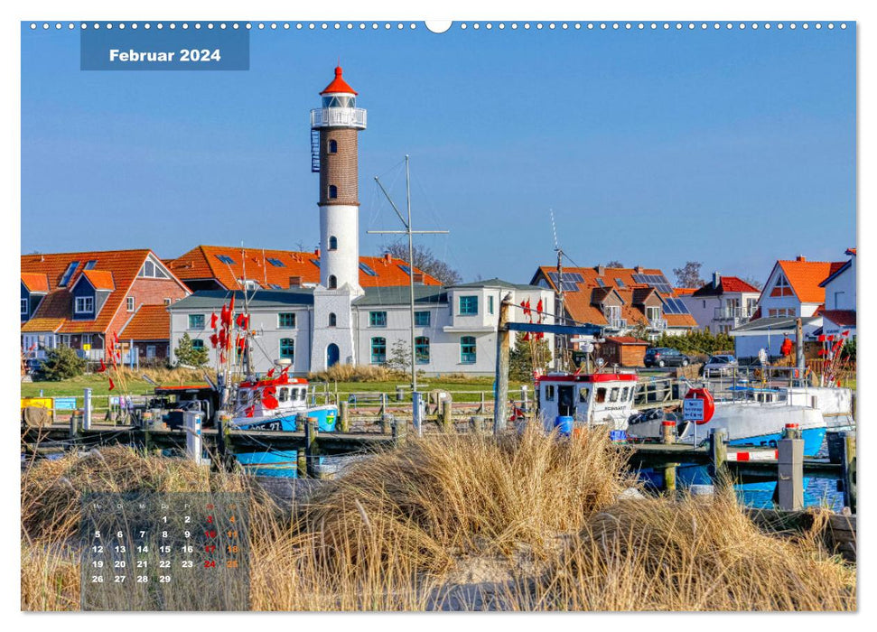 An der Ostseeküste - Deutschlands schönste Seite (CALVENDO Wandkalender 2024)
