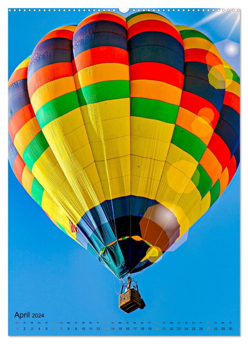 Ballon fahren - mein Traum (CALVENDO Wandkalender 2024)