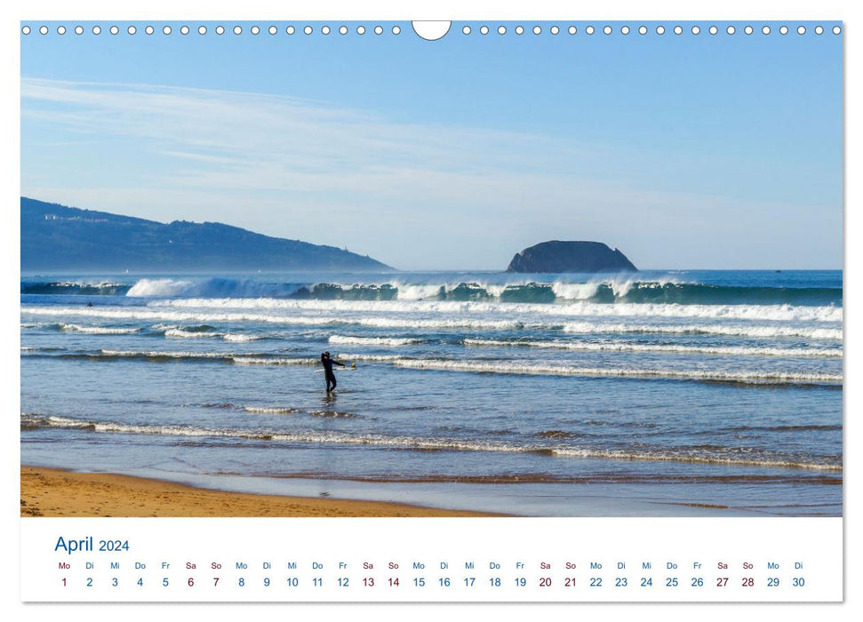 Nordspanien - Wilde Küsten und Berge (CALVENDO Wandkalender 2024)