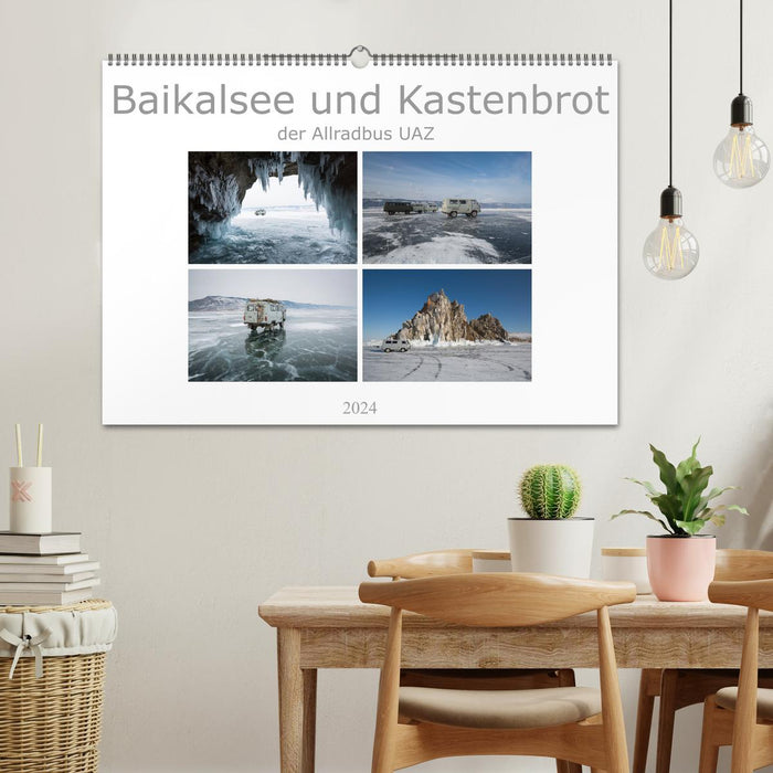 Baikalsee und Kastenbrot (CALVENDO Wandkalender 2024)