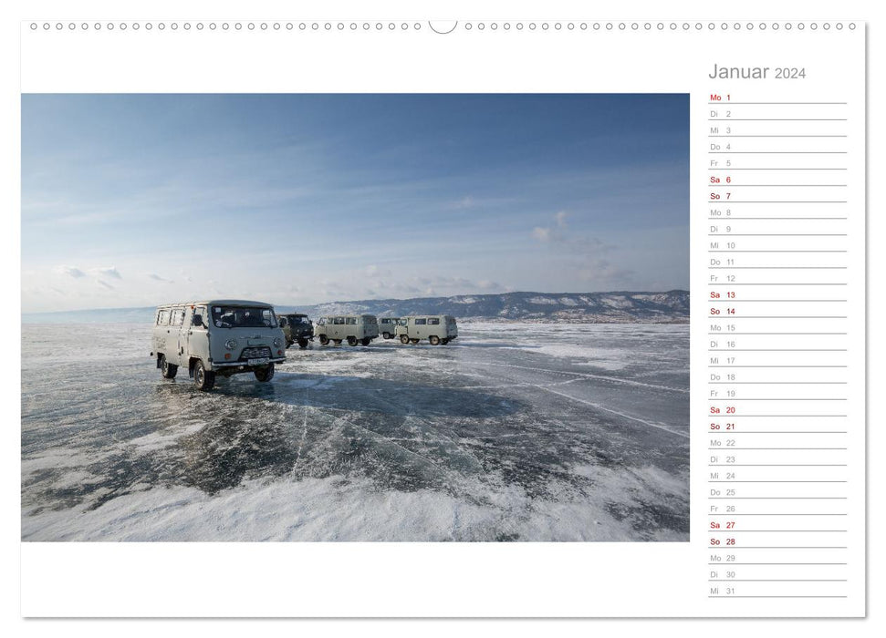 Baikalsee und Kastenbrot (CALVENDO Wandkalender 2024)