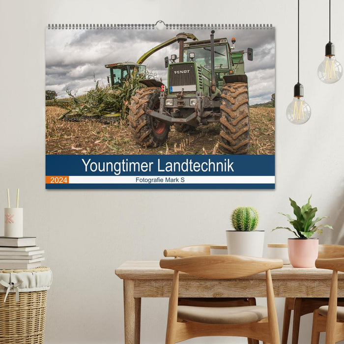 Youngtimer Landtechnik (CALVENDO Wandkalender 2024)