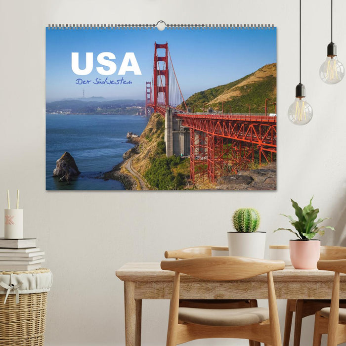 USA - Der Südwesten (CALVENDO Wandkalender 2024)