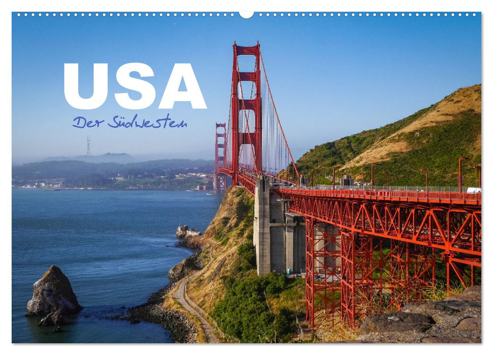 USA - Der Südwesten (CALVENDO Wandkalender 2024)