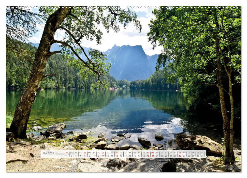 Hoch oben in den Ötztaler Alpen (CALVENDO Wandkalender 2024)