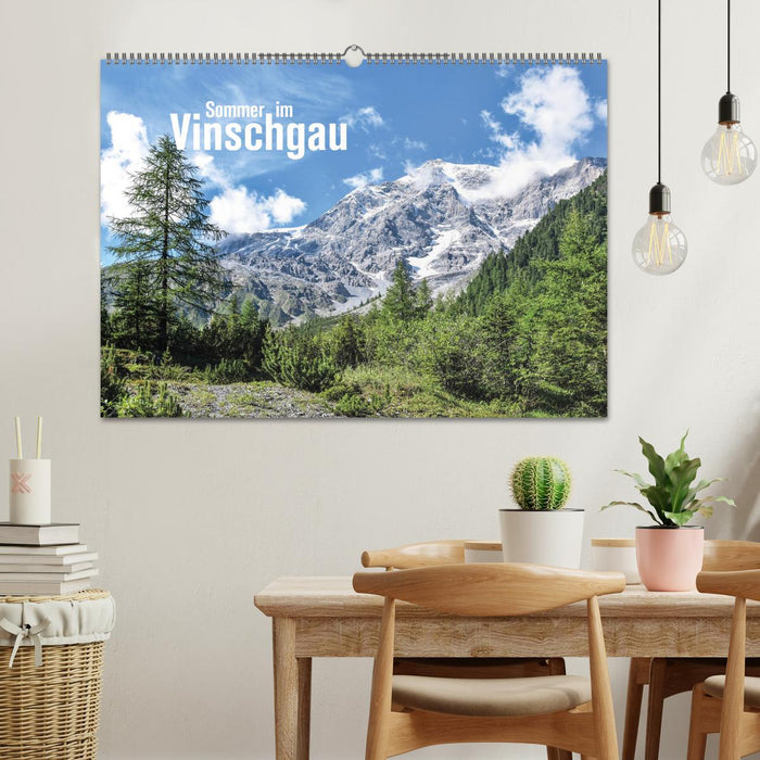 Sommer im Vinschgau (CALVENDO Wandkalender 2024)