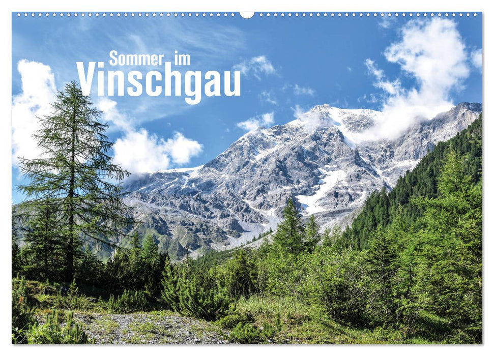 Sommer im Vinschgau (CALVENDO Wandkalender 2024)