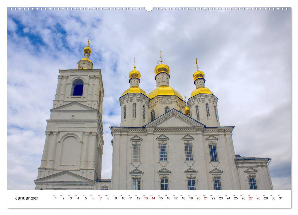 Russland wie gemalt (CALVENDO Wandkalender 2024)