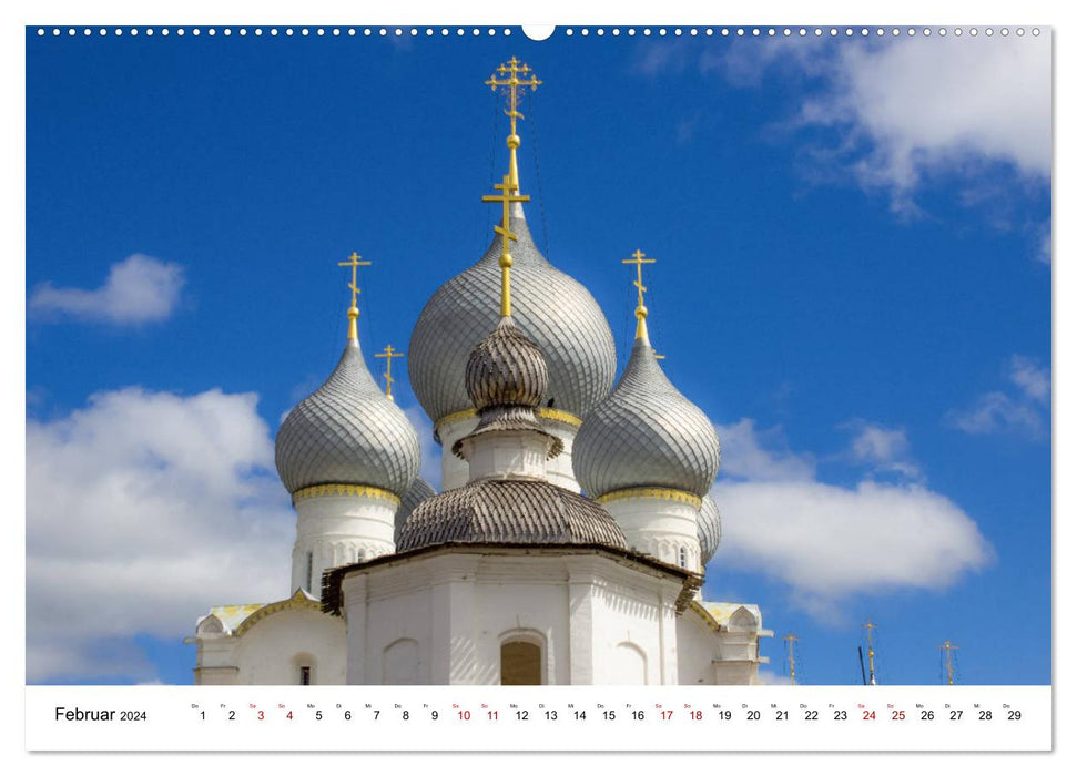 Russland wie gemalt (CALVENDO Wandkalender 2024)