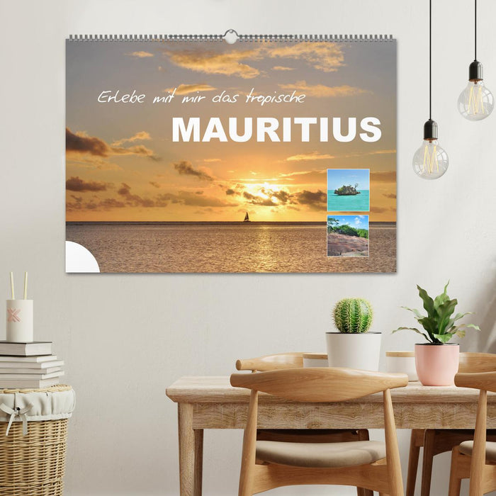 Erlebe mit mir das tropische Mauritius (CALVENDO Wandkalender 2024)