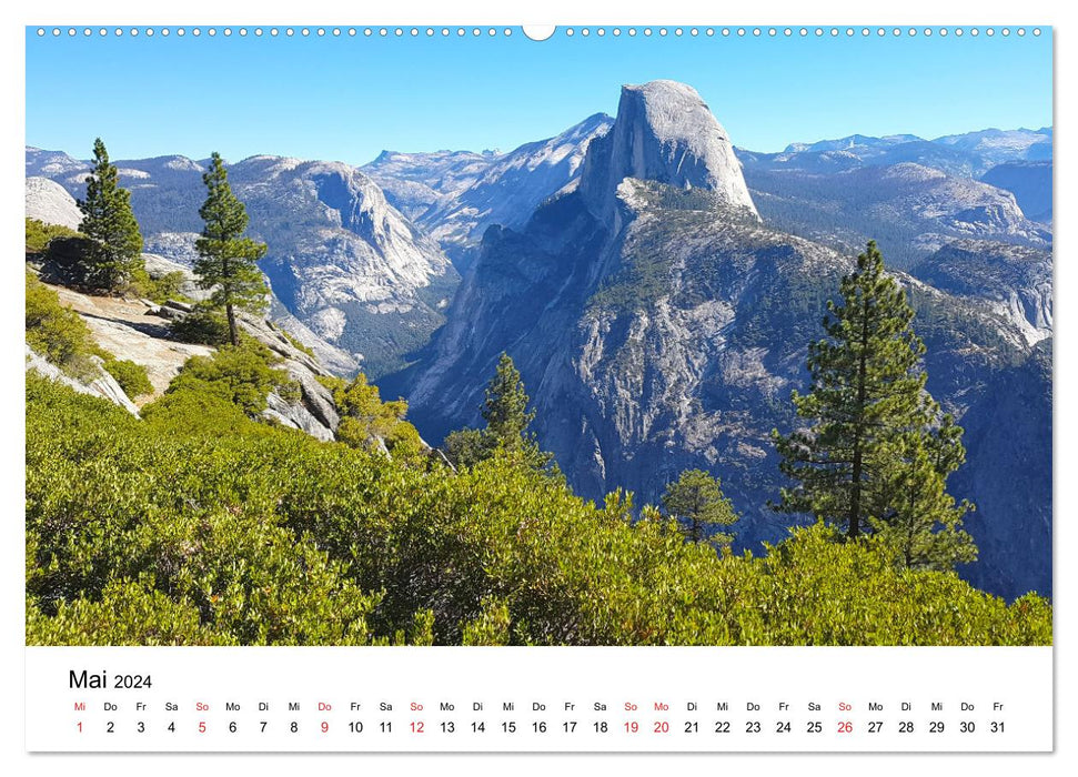 USA Nationalparks - Eine Reise durch die Vielfalt und Schönheit der Naturparks Nordamerikas (CALVENDO Wandkalender 2024)