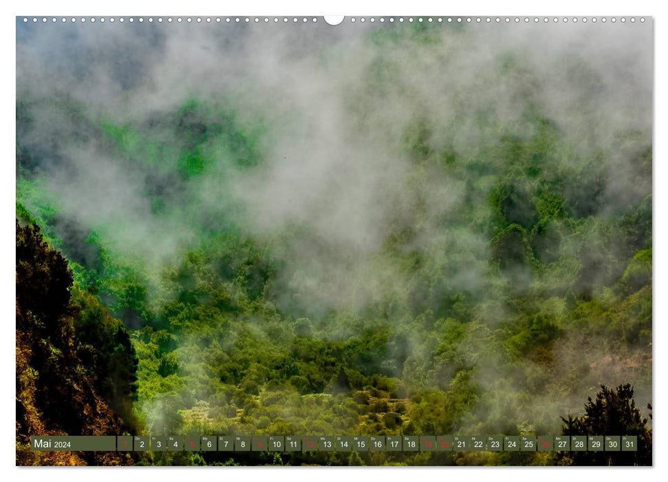 La Palma - La Isla Bonita - by Michael Jaster (CALVENDO Premium Wall Calendar 2024) 