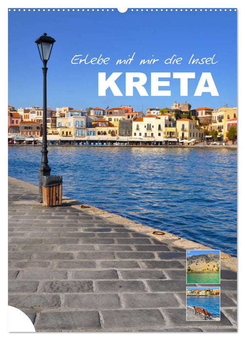 Erlebe mit mir die Insel Kreta (CALVENDO Wandkalender 2024)