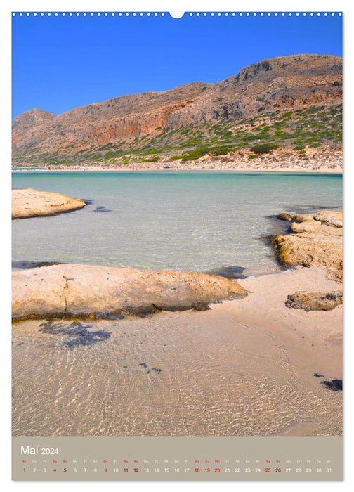 Erlebe mit mir die Insel Kreta (CALVENDO Wandkalender 2024)