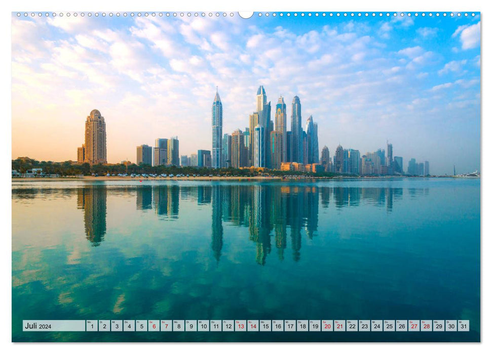 Dubai - Traumstadt der Scheichs (CALVENDO Premium Wandkalender 2024)