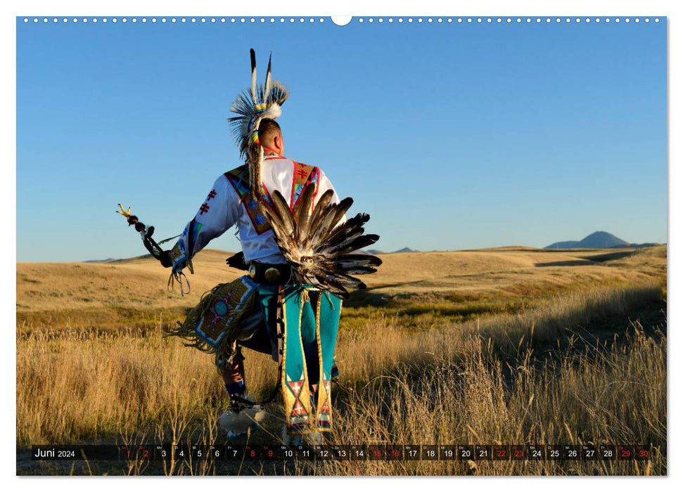 Indian Country - Indians in the West of the USA (CALVENDO Wall Calendar 2024) 