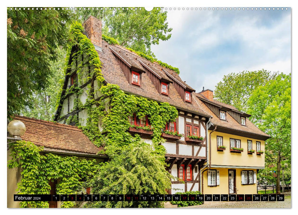 Ein Wochenende in Erfurt (CALVENDO Wandkalender 2024)